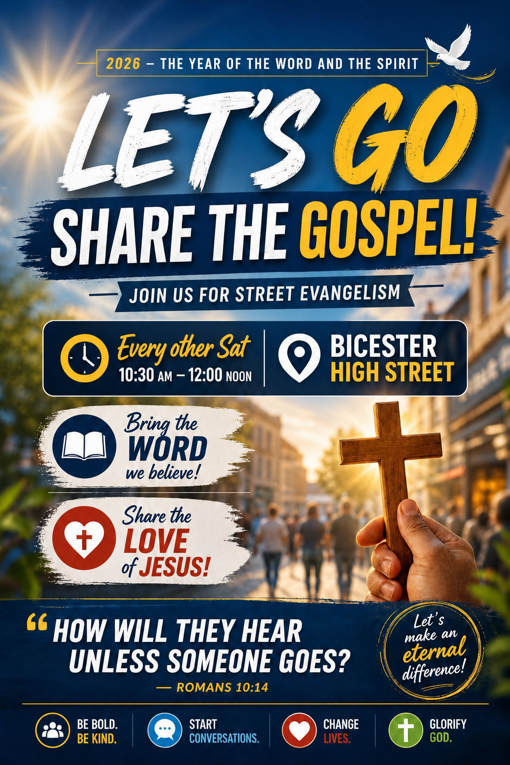 Zion Way Ministries street evangelism